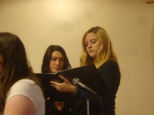 Our own Taya (left) is an alto in the WCCC.